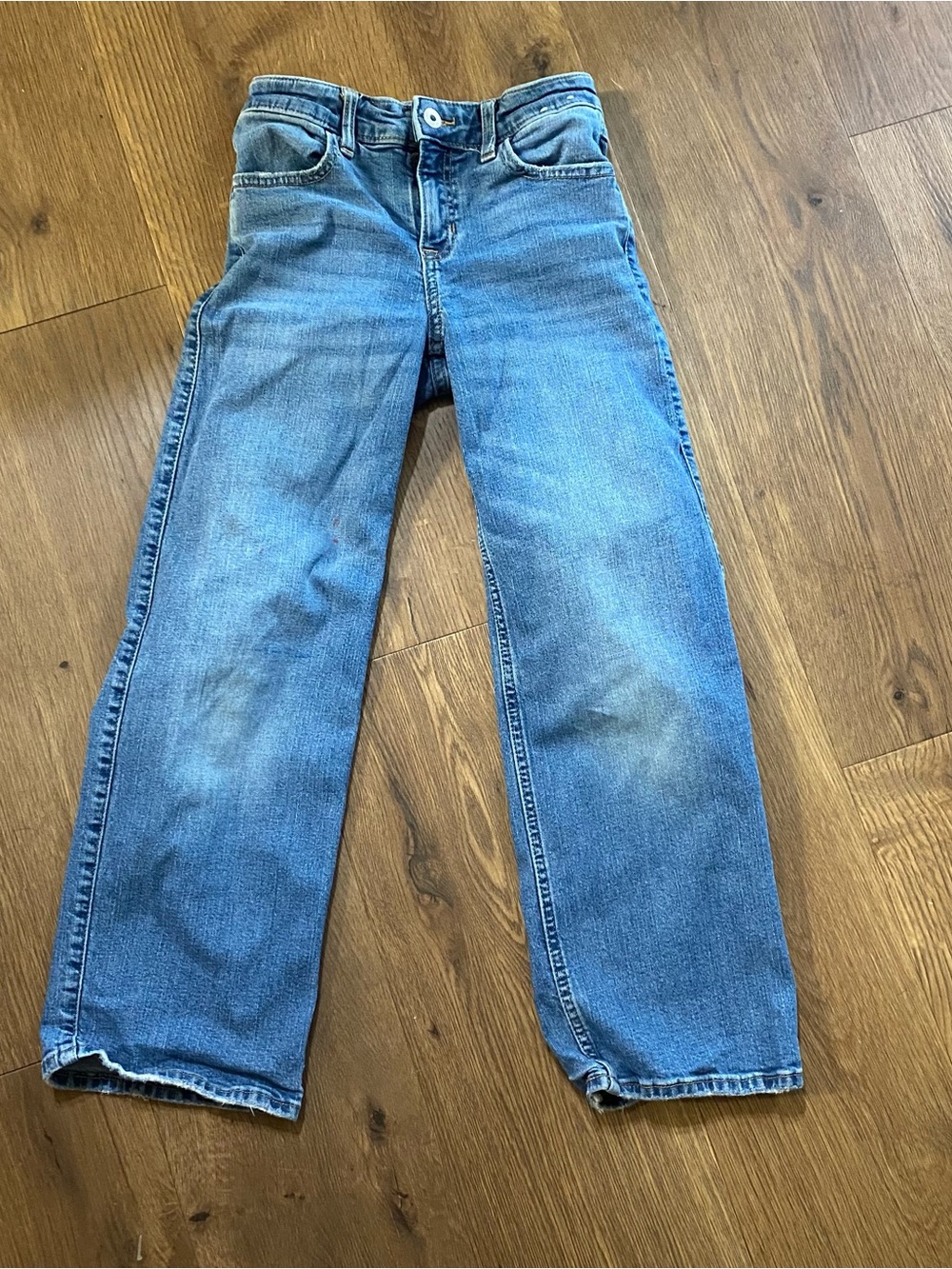 abercrombie kids high rise wide leg Jeans